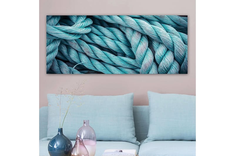 Canvasbillede YTY Nautical & Beach Flerfarvet - 120x50 cm - Boligtilbehør - Billeder & kunst - Billeder på lærred