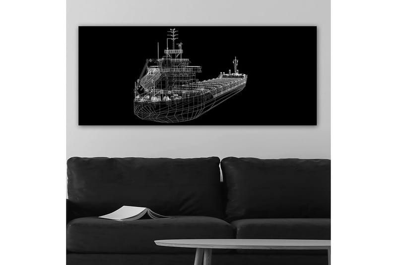 Canvasbillede YTY Nautical & Beach Flerfarvet - 120x50 cm - Boligtilbehør - Billeder & kunst - Billeder på lærred