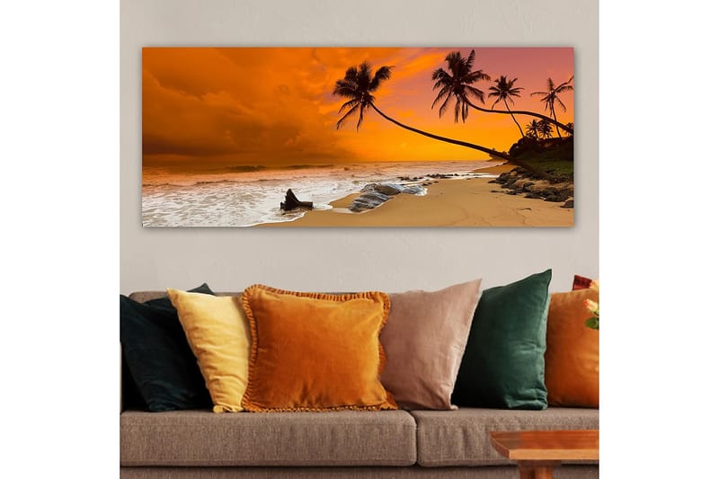Canvasbillede YTY Nautical & Beach Flerfarvet - 120x50 cm - Boligtilbehør - Billeder & kunst - Billeder på lærred