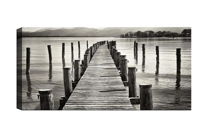 Canvasbillede YTY Nautical & Beach Flerfarvet, 120x50 cm