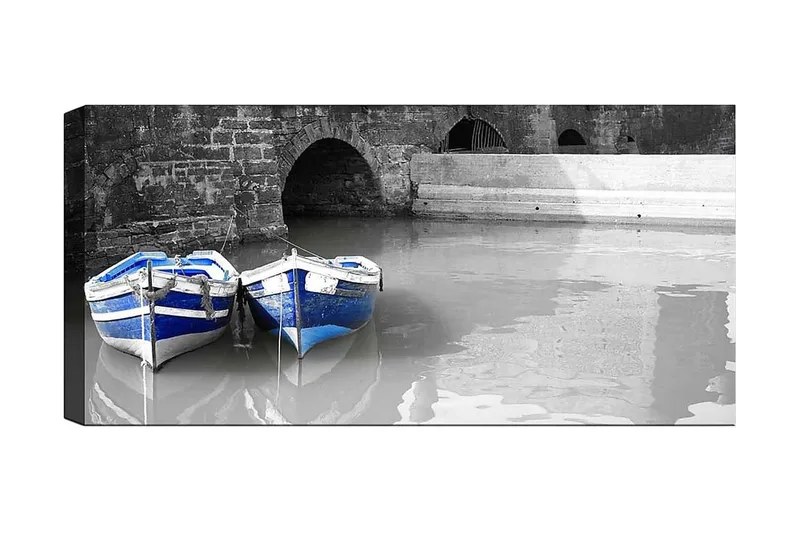 Canvasbillede YTY Nautical & Beach Flerfarvet, 120x50 cm