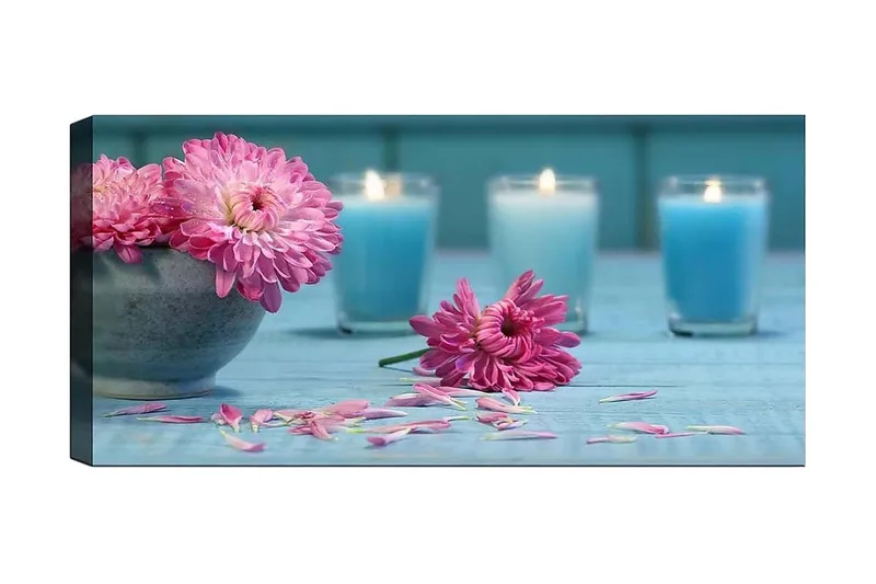 Canvasbillede YTY Object Flerfarvet, 120x50 cm