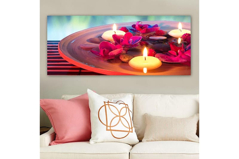 Canvasbillede YTY Object Flerfarvet - 120x50 cm - Boligtilbehør - Billeder & kunst - Billeder på lærred