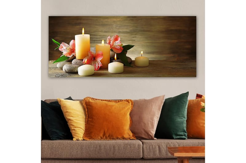 Canvasbillede YTY Object Flerfarvet - 120x50 cm - Boligtilbehør - Billeder & kunst - Billeder på lærred