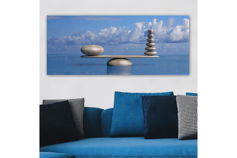 Canvasbillede YTY Object Flerfarvet - 120x50 cm - Boligtilbehør - Billeder & kunst - Billeder på lærred