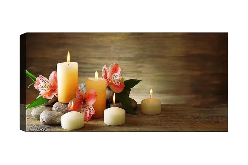 Canvasbillede YTY Object Flerfarvet, 120x50 cm