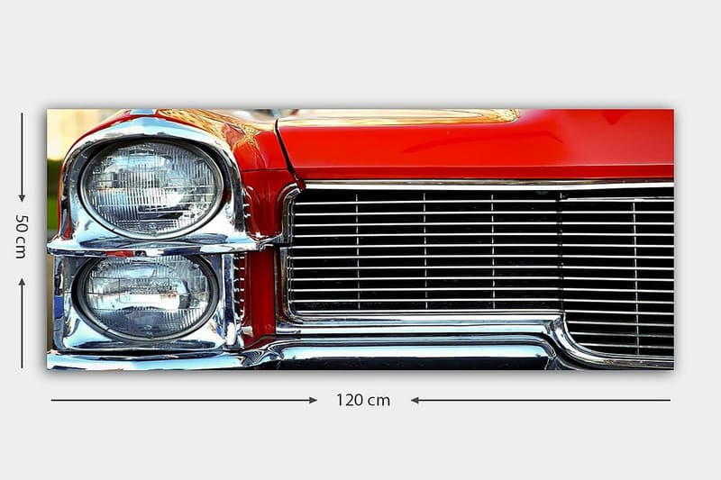 Canvasbillede YTY Object Flerfarvet - 120x50 cm - Boligtilbehør - Billeder & kunst - Billeder på lærred