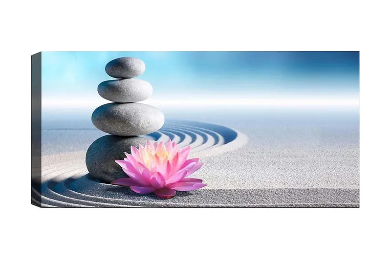 Canvasbillede YTY Object Flerfarvet, 120x50 cm