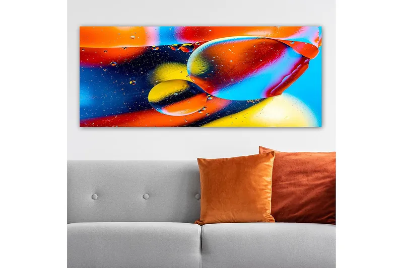 Canvasbillede YTY Outer Space Flerfarvet - 120x50 cm - Boligtilbehør - Billeder & kunst - Billeder på lærred
