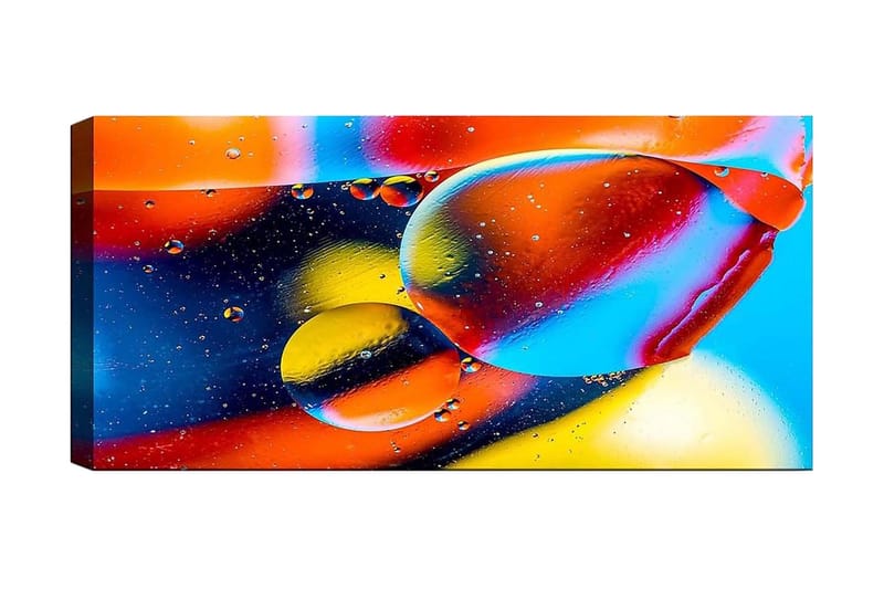 Canvasbillede YTY Outer Space Flerfarvet - 120x50 cm - Boligtilbehør - Billeder & kunst - Billeder på lærred