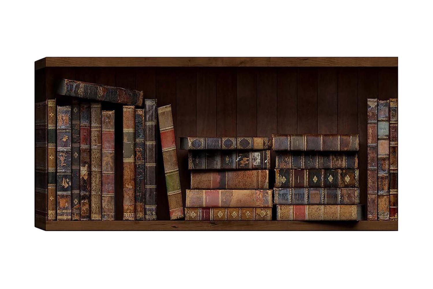 Canvasbillede YTY Reading and Literature Flerfarvet - 120x50 cm - Boligtilbehør - Billeder & kunst - Billeder på lærred