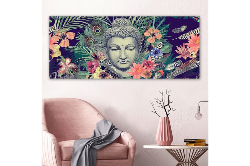 Canvasbillede YTY Spiritual Flerfarvet - 120x50 cm - Boligtilbehør - Billeder & kunst - Billeder på lærred