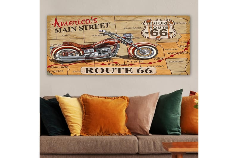 Canvasbillede YTY Sports & Sports Teams Flerfarvet - 120x50 cm - Boligtilbehør - Billeder & kunst - Billeder på lærred