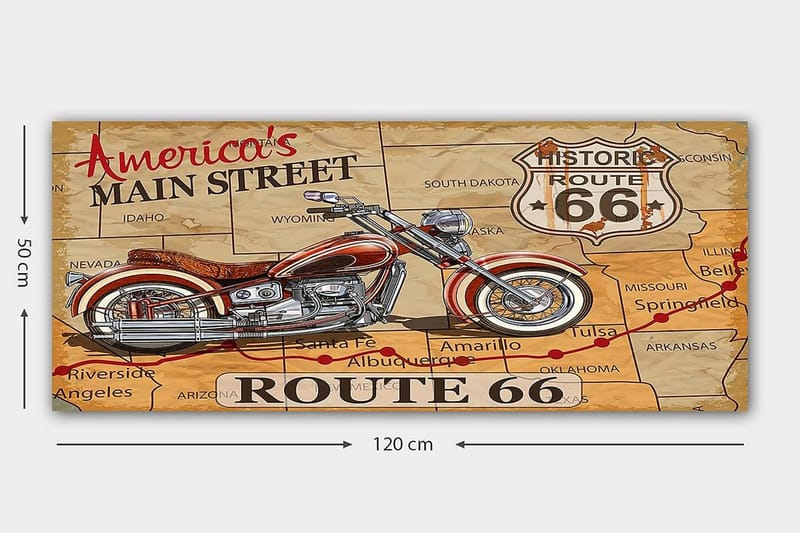 Canvasbillede YTY Sports & Sports Teams Flerfarvet - 120x50 cm - Boligtilbehør - Billeder & kunst - Billeder på lærred