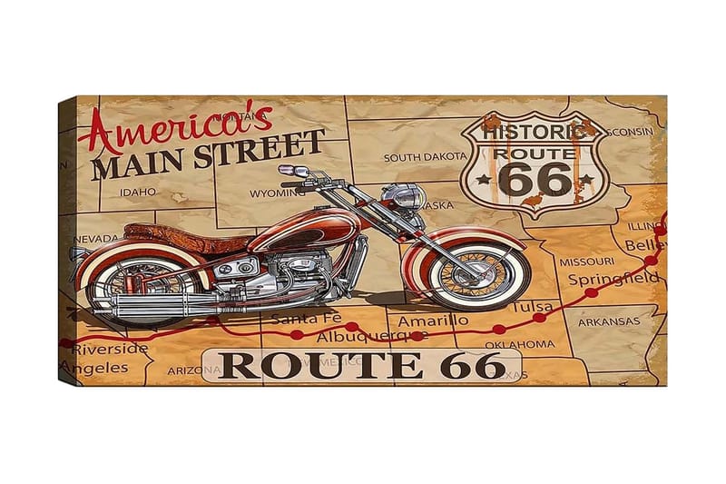 Canvasbillede YTY Sports & Sports Teams Flerfarvet, 120x50 cm