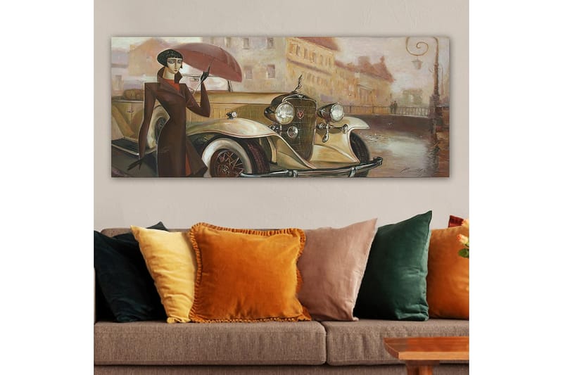 Canvasbillede YTY Transportation Flerfarvet - 120x50 cm - Boligtilbehør - Billeder & kunst - Billeder på lærred
