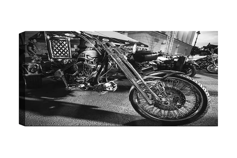 Canvasbillede YTY Transportation Flerfarvet, 120x50 cm