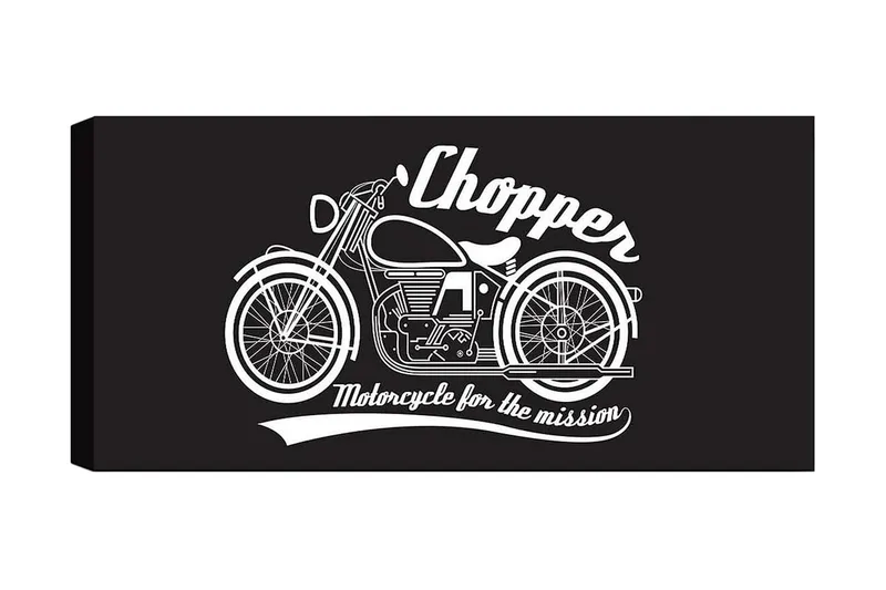 Canvasbillede YTY Transportation Flerfarvet, 120x50 cm