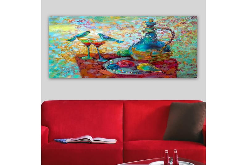 Canvasbillede YTY World Cultures Flerfarvet - 120x50 cm - Boligtilbehør - Billeder & kunst - Billeder på lærred