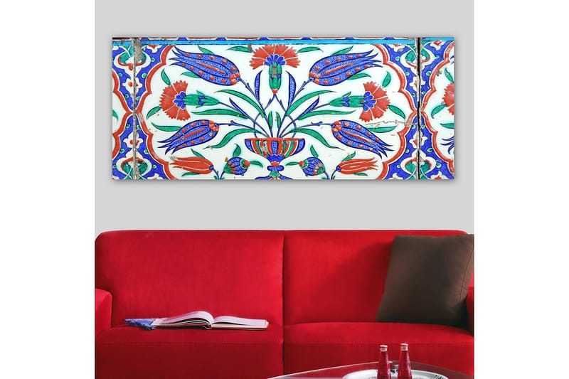 Canvasbillede YTY World Cultures Flerfarvet - 120x50 cm - Boligtilbehør - Billeder & kunst - Billeder på lærred