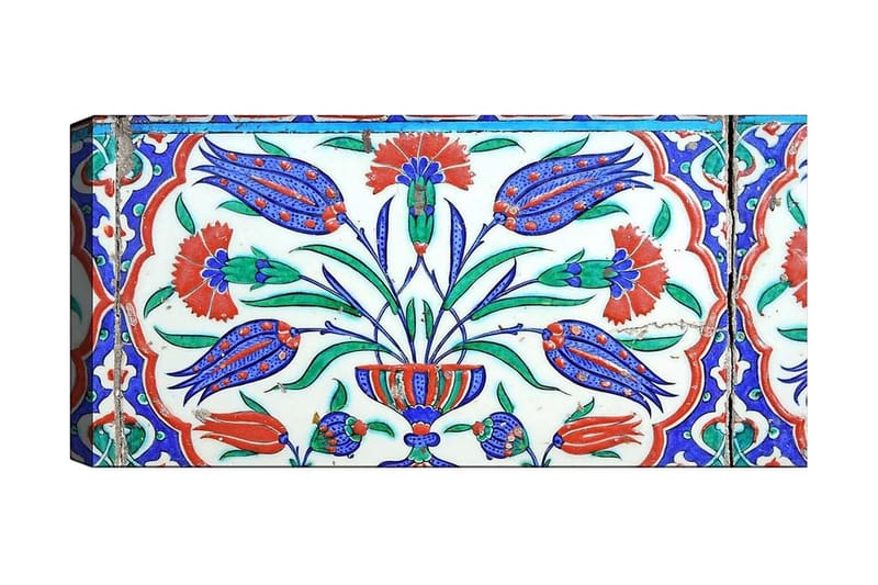 Canvasbillede YTY World Cultures Flerfarvet, 120x50 cm