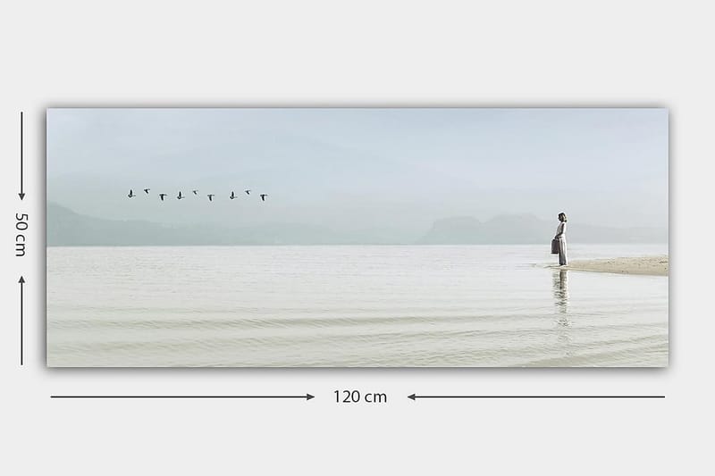 Canvasbillede YTY People Flerfarvet - 120x50 cm - Boligtilbehør - Billeder & kunst - Billeder på lærred