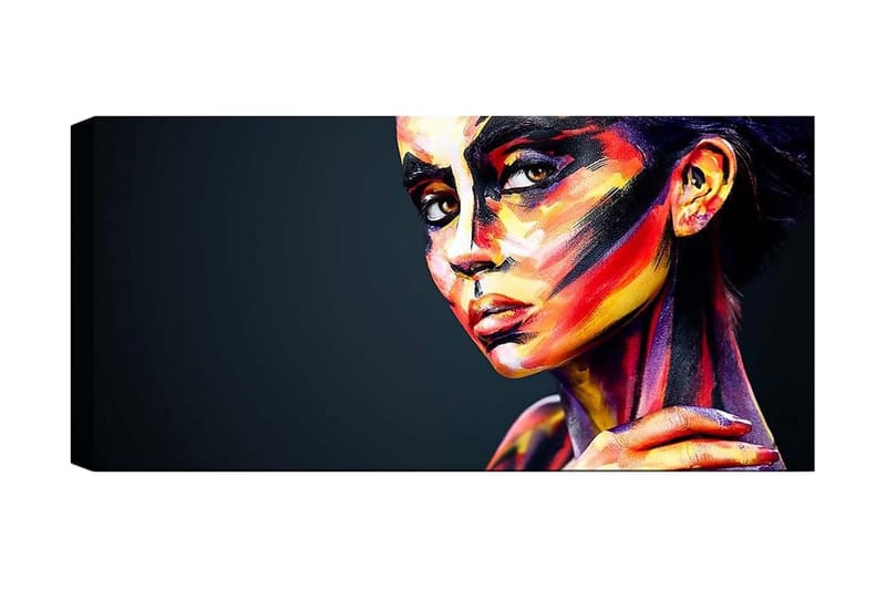 Canvasbillede YTY People Flerfarvet - 120x50 cm - Boligtilbehør - Billeder & kunst - Billeder på lærred