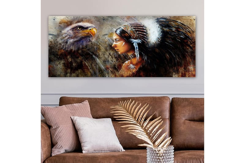 Canvasbillede YTY People Flerfarvet - 120x50 cm - Boligtilbehør - Billeder & kunst - Billeder på lærred