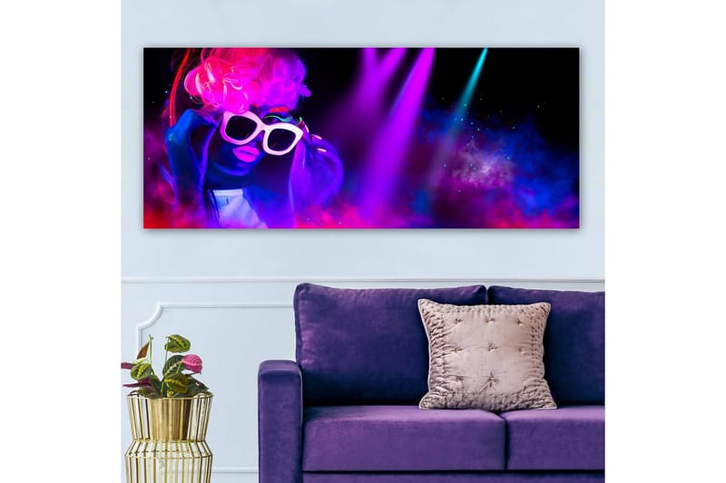 Canvasbillede YTY People Flerfarvet - 120x50 cm - Boligtilbehør - Billeder & kunst - Billeder på lærred