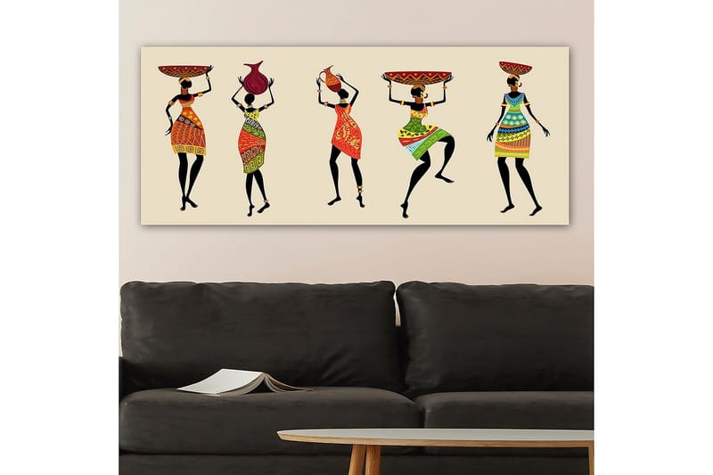 Canvasbillede YTY People Flerfarvet - 120x50 cm - Boligtilbehør - Billeder & kunst - Billeder på lærred