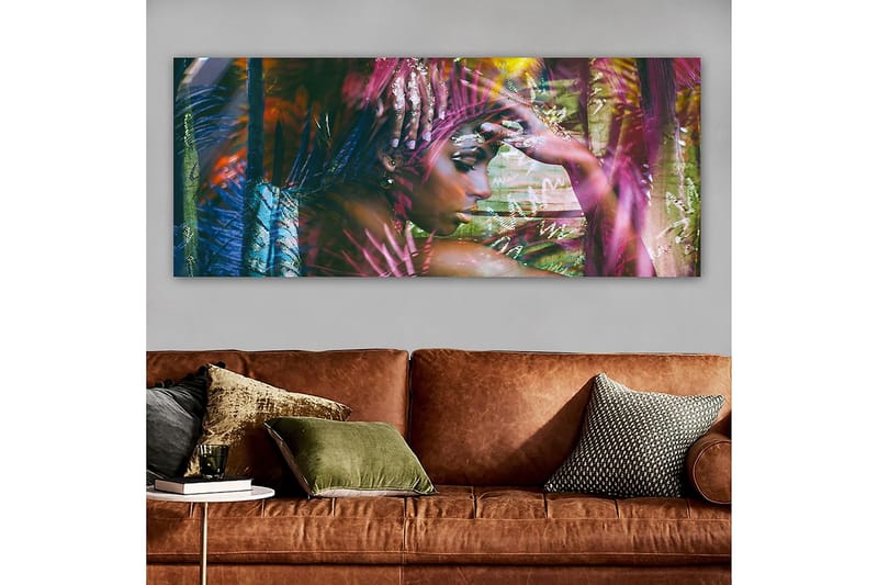 Canvasbillede YTY People Flerfarvet - 120x50 cm - Boligtilbehør - Billeder & kunst - Billeder på lærred