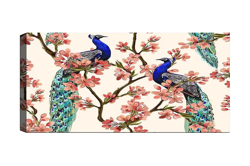 Canvasbillede YTY People Flerfarvet, 120x50 cm