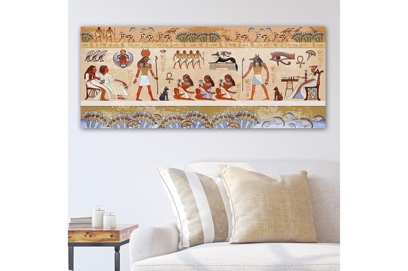 Canvasbillede YTY People Flerfarvet - 120x50 cm - Boligtilbehør - Billeder & kunst - Billeder på lærred