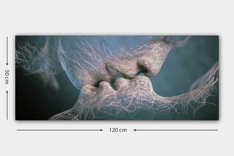 Canvasbillede YTY People Flerfarvet - 120x50 cm - Boligtilbehør - Billeder & kunst - Billeder på lærred