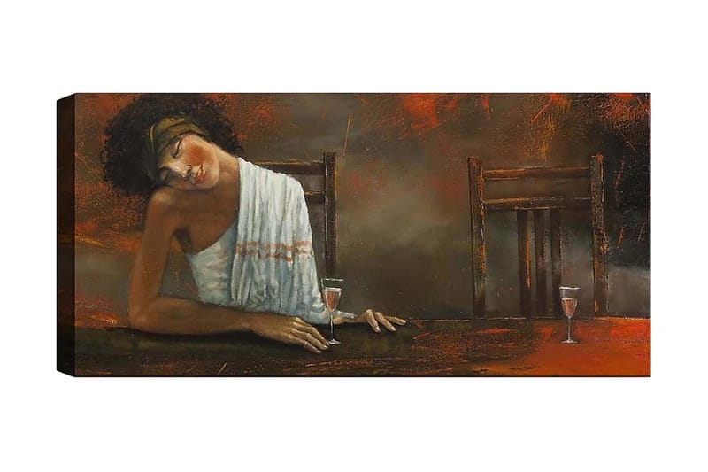 Canvasbillede YTY People Flerfarvet, 120x50 cm