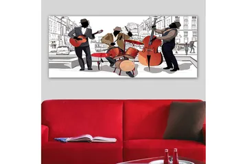 Canvasbillede YTY People Flerfarvet - 120x50 cm - Boligtilbehør - Billeder & kunst - Billeder på lærred