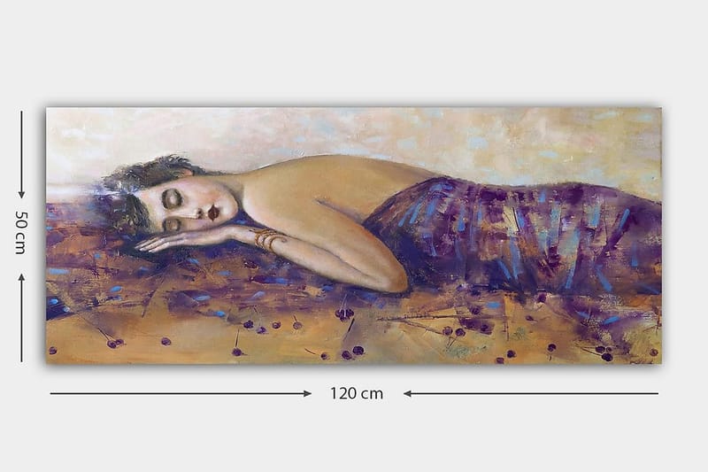 Canvasbillede YTY People Flerfarvet - 120x50 cm - Boligtilbehør - Billeder & kunst - Billeder på lærred