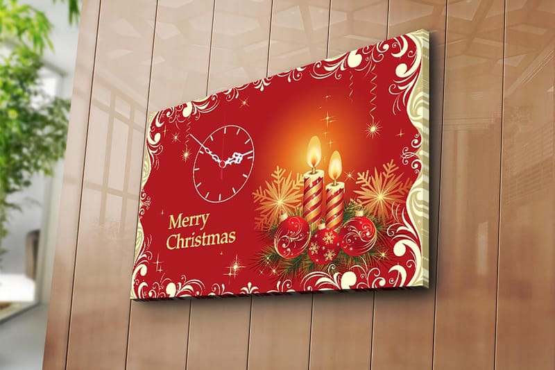 Decorative Canvas vægur 45x70 - Boligtilbehør - Billeder & kunst - Billeder på lærred