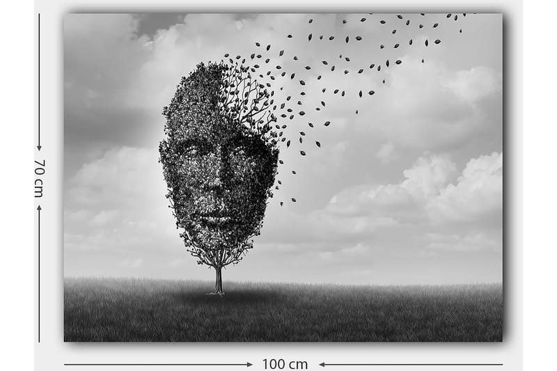 Decorative Canvas Painting 70x100 - Boligtilbehør - Billeder & kunst - Billeder på lærred