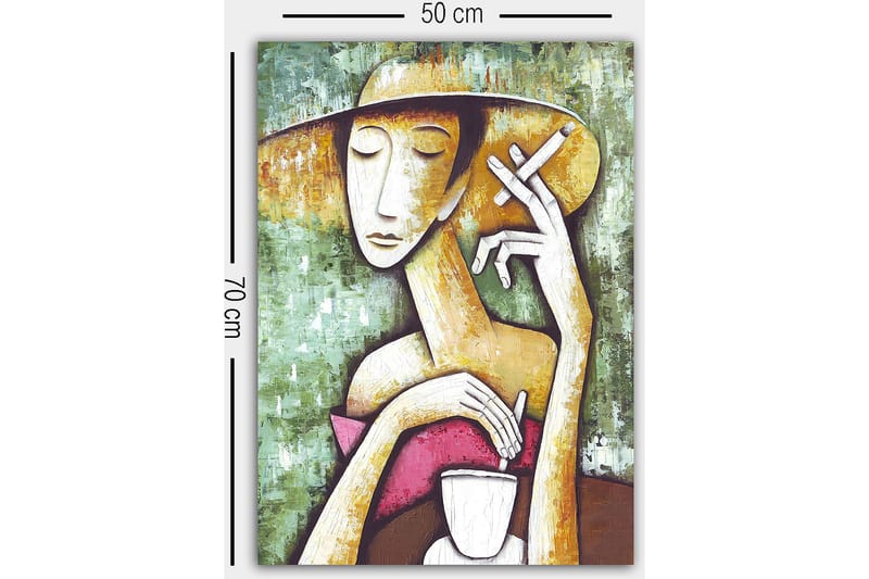 Decorative Canvas Painting 50x70 - Boligtilbehør - Billeder & kunst - Billeder på lærred