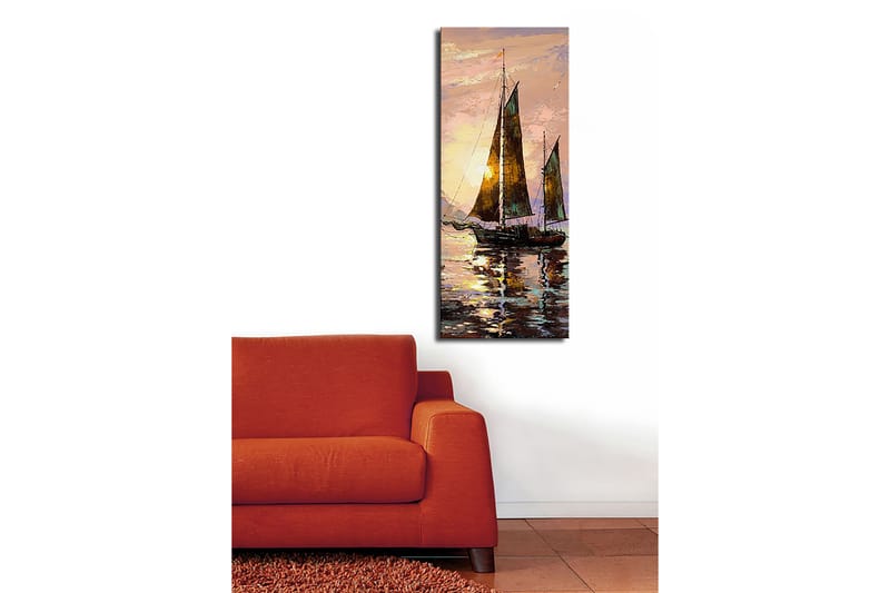 Decorative Canvas Painting 30x70 - Boligtilbehør - Billeder & kunst - Billeder på lærred
