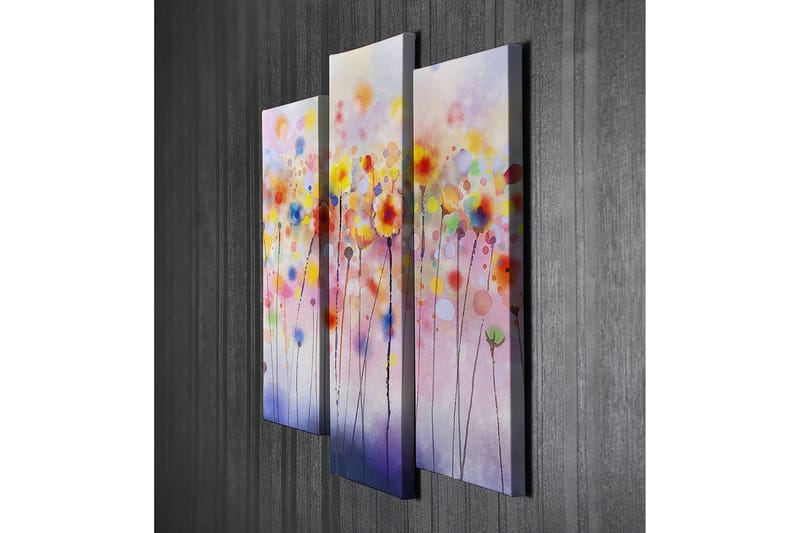 Decorative Canvas Painting (3 Pieces) 45x20 - Boligtilbehør - Billeder & kunst - Billeder på lærred