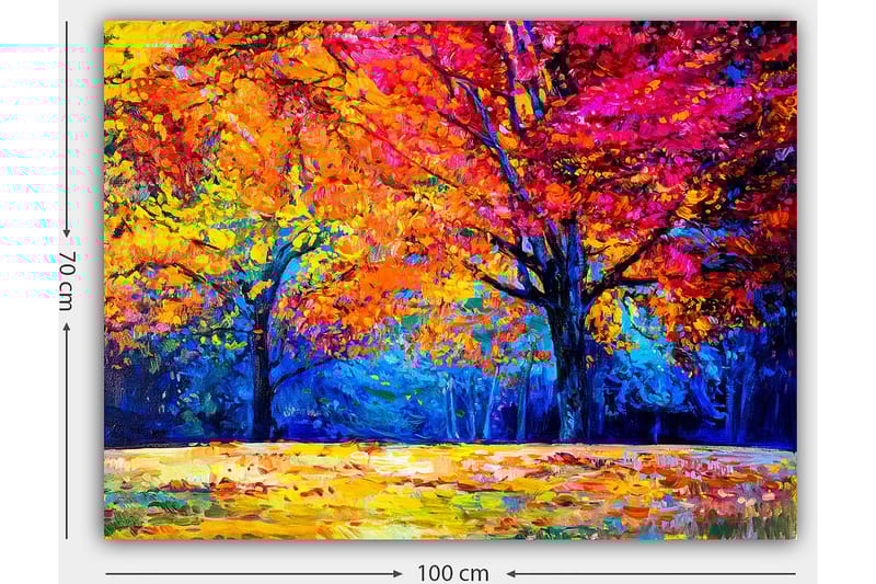 Decorative Canvas Painting 70x100 - Boligtilbehør - Billeder & kunst - Billeder på lærred