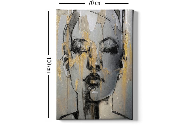 Decorative Canvas Painting 70x100 - Boligtilbehør - Billeder & kunst - Billeder på lærred
