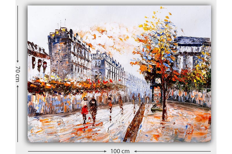 Decorative Canvas Painting 70x100 - Boligtilbehør - Billeder & kunst - Billeder på lærred
