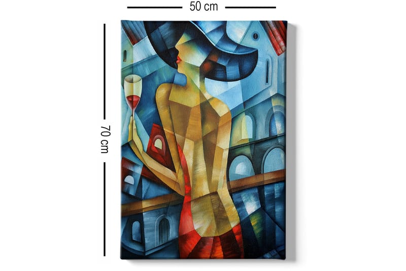 Decorative Canvas Painting 50x70 - Boligtilbehør - Billeder & kunst - Billeder på lærred