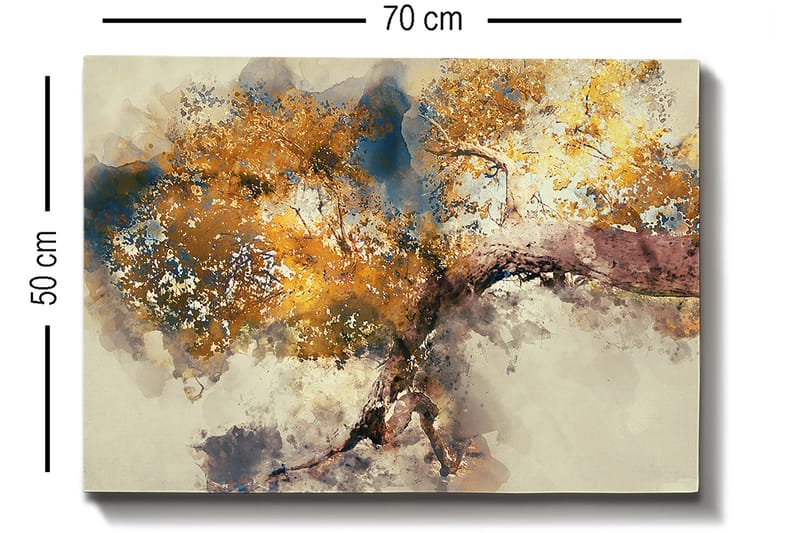 Decorative Canvas Painting 50x70 - Boligtilbehør - Billeder & kunst - Billeder på lærred