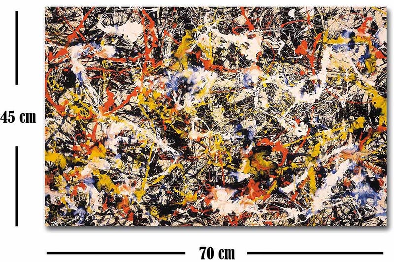 Decorative Canvas Painting 45x70 - Boligtilbehør - Billeder & kunst - Billeder på lærred