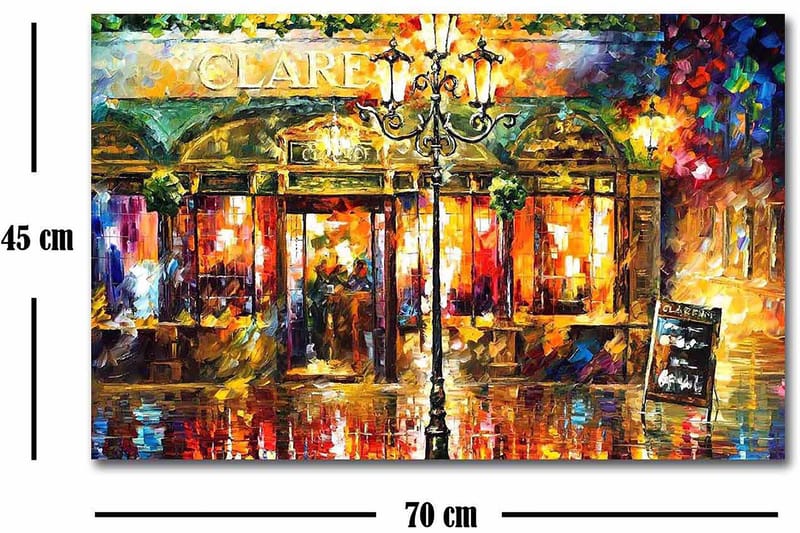 Decorative Canvas Painting 45x70 - Boligtilbehør - Billeder & kunst - Billeder på lærred