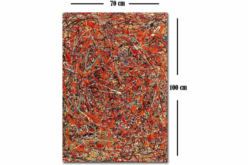 Decorative Canvas Painting 70x100 - Boligtilbehør - Billeder & kunst - Billeder på lærred